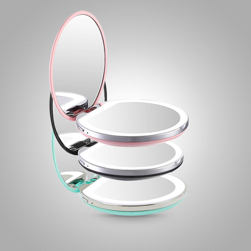 Miroir Portable LED Pratique Avec Éclairage Intégré 5