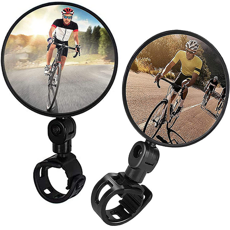 Miroir de Guidon Convexe Réglable pour Cyclistes 0