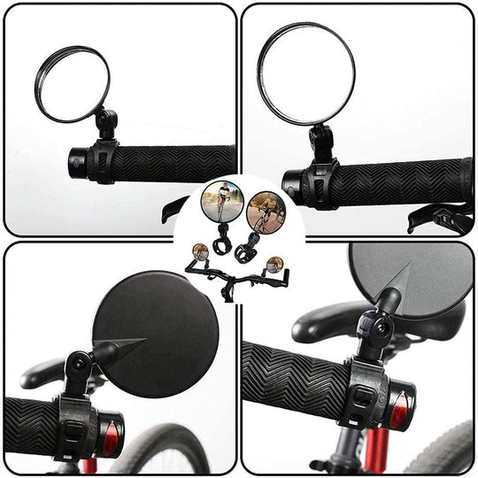 Miroir de Guidon Convexe Réglable pour Cyclistes 1