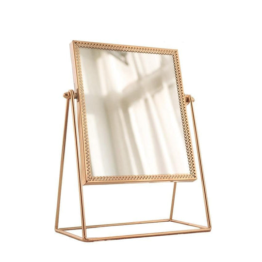 Miroir de Maquillage Doré avec Grossissement 1x/10x 6