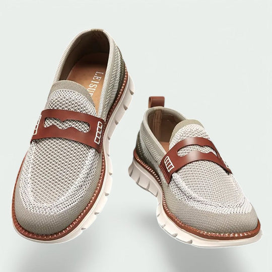 Mocassins Confortables pour Hommes en Tissu Respirant 1