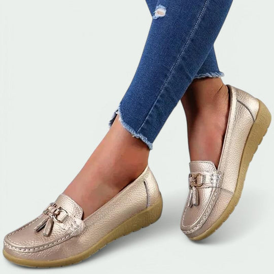 Mocassins Décontractés en Cuir pour Femmes 4