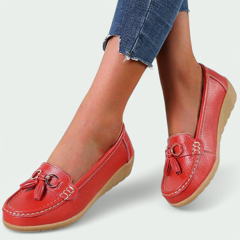 Mocassins Décontractés en Cuir pour Femmes 6