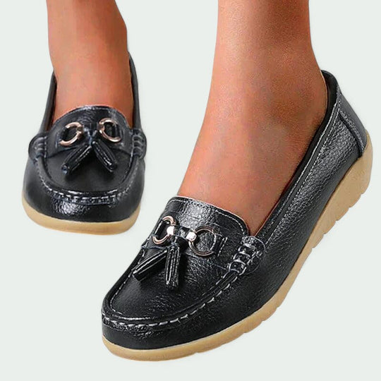 Mocassins Décontractés en Cuir pour Femmes 8