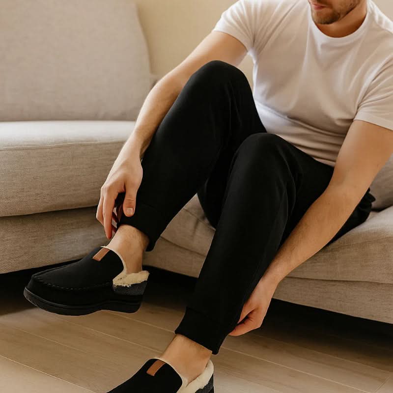 Mocassins Pour Hommes Confortables Classiques Pour L'Hiver 2