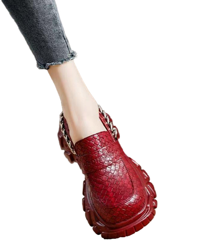Mocassins à plateforme pour femmes 0