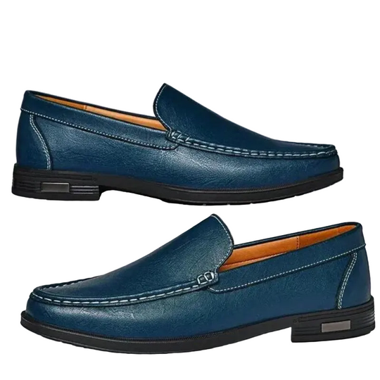 Mocassins pour hommes en cuir italien classique 1