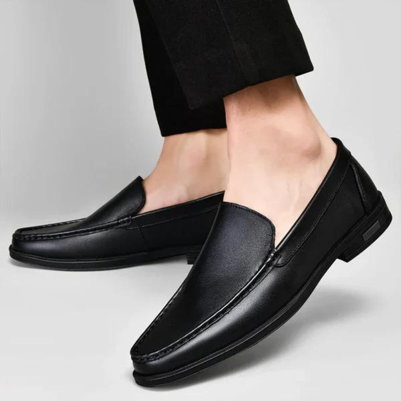 Mocassins pour hommes en cuir italien classique 6