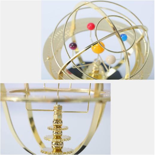 Modèle Grand Orrery du Système Solaire Mécanique 2