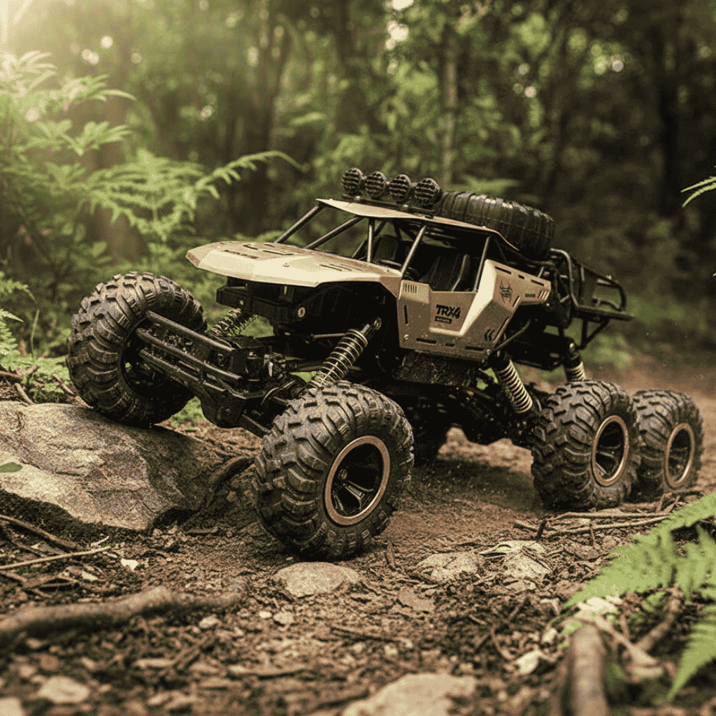 Monster Truck RC 6 Roues Motrices Tout Terrain 0