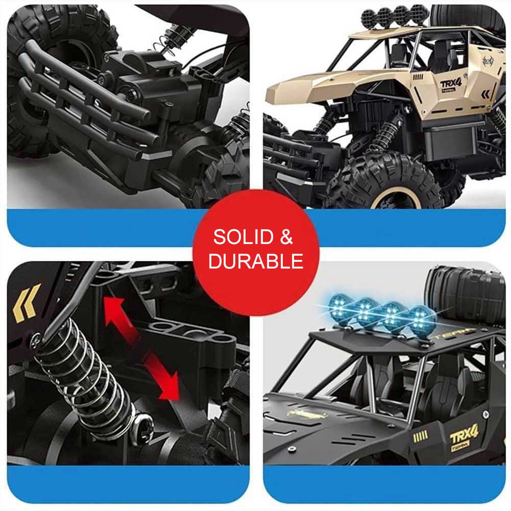 Monster Truck RC 6 Roues Motrices Tout Terrain 8