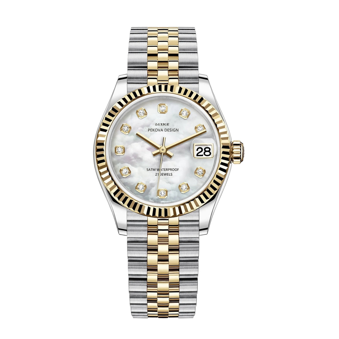 Montre-bracelet Femme Acier Inoxydable Classique 0