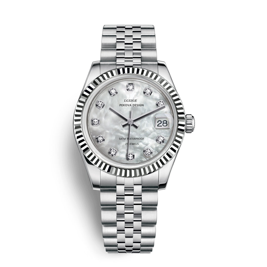 Montre-bracelet Femme Acier Inoxydable Classique 1