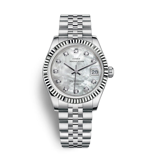 Montre-bracelet Femme Acier Inoxydable Classique 1
