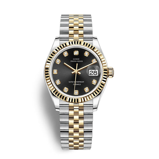 Montre-bracelet Femme Acier Inoxydable Classique 10