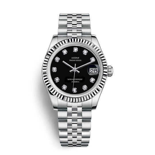 Montre-bracelet Femme Acier Inoxydable Classique 8