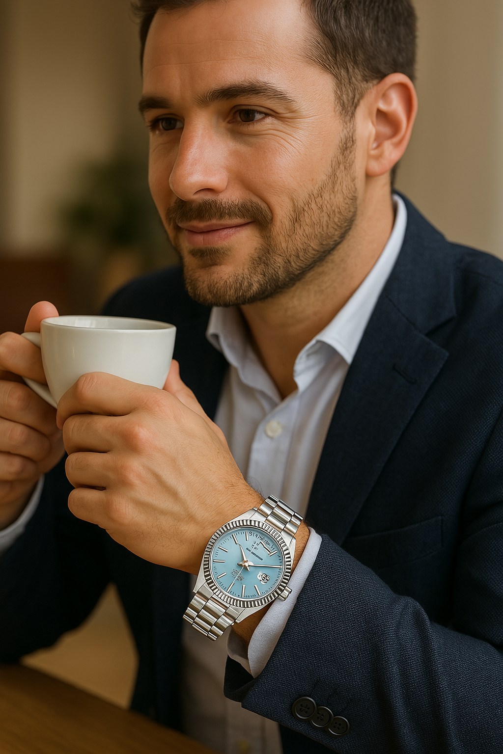 Montre Automatique pour Hommes Élégante 4