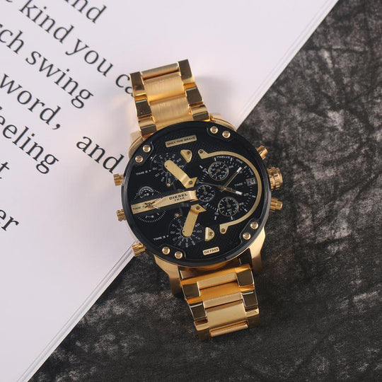 Montre Chronographe Femme Homme Design Élégant 1