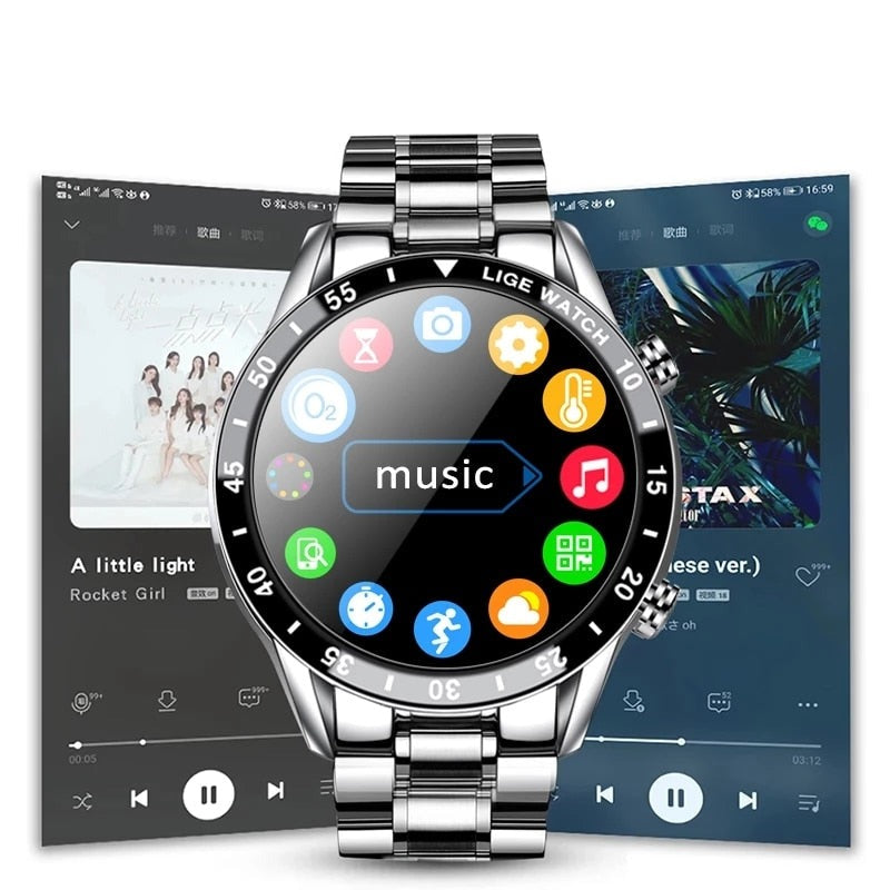 Montre Connectée Homme 4G Multifonctionnelle 1