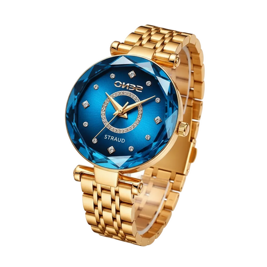 Montre Femme Étoilée en Acier Inoxydable 0