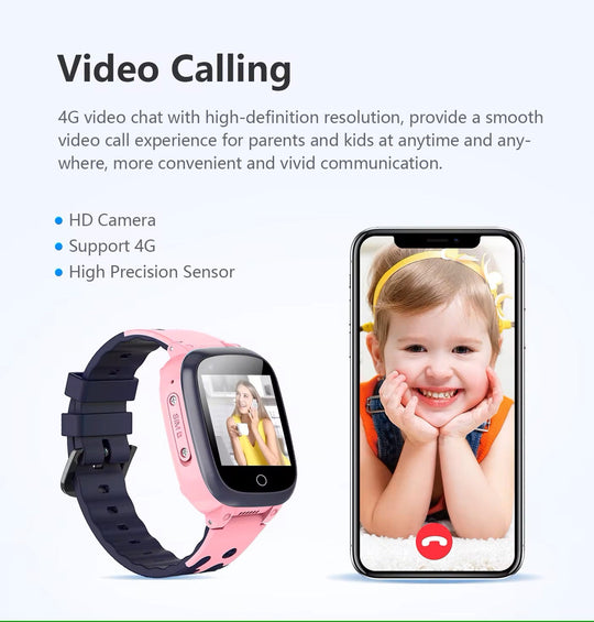 Montre GPS Enfant Avec Appels Vidéo Et Fonction SOS 3