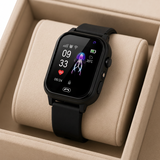 Montre GPS pour Enfants avec Appels Vidéo et Suivi d'Activités 0