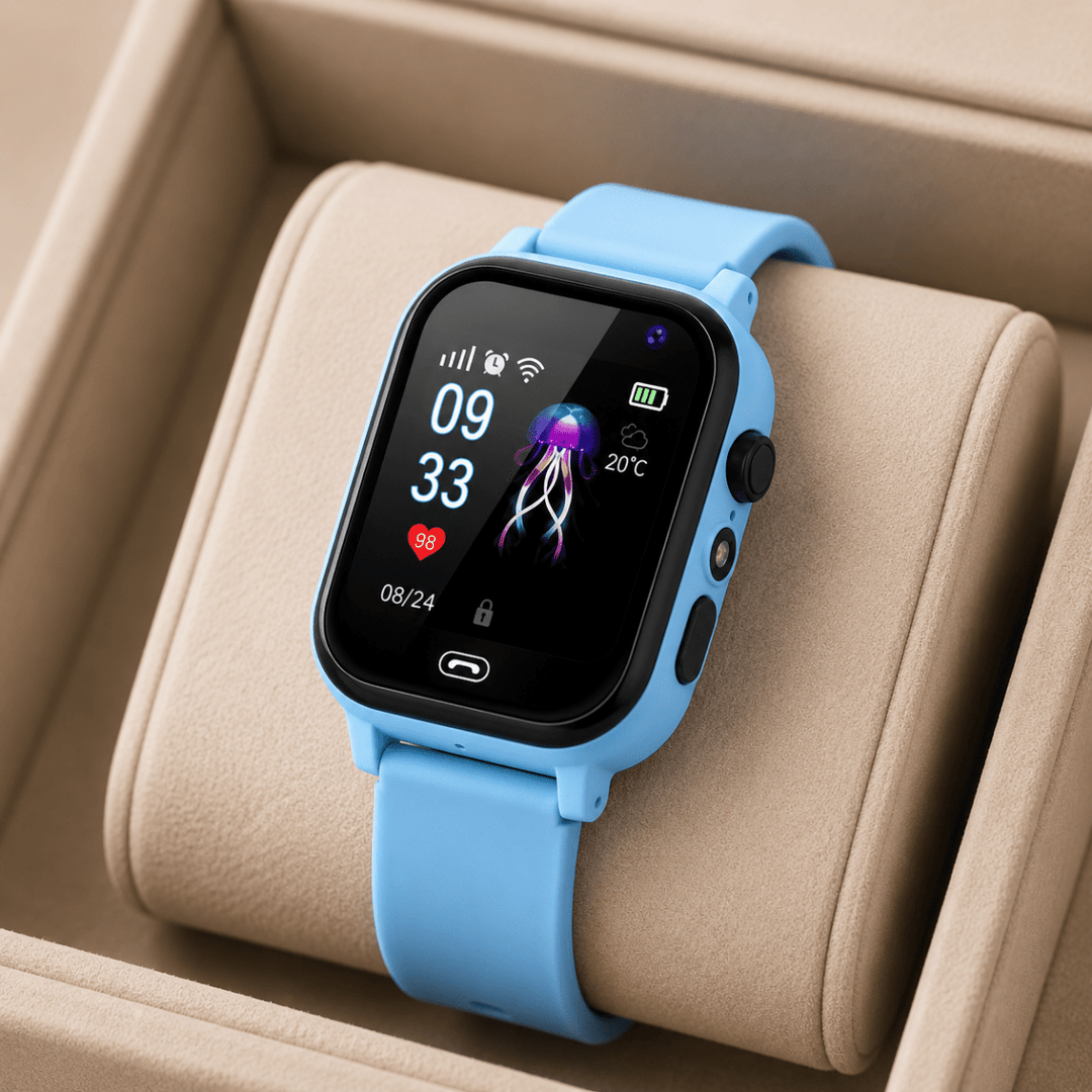 Montre GPS pour Enfants avec Appels Vidéo et Suivi d'Activités 5