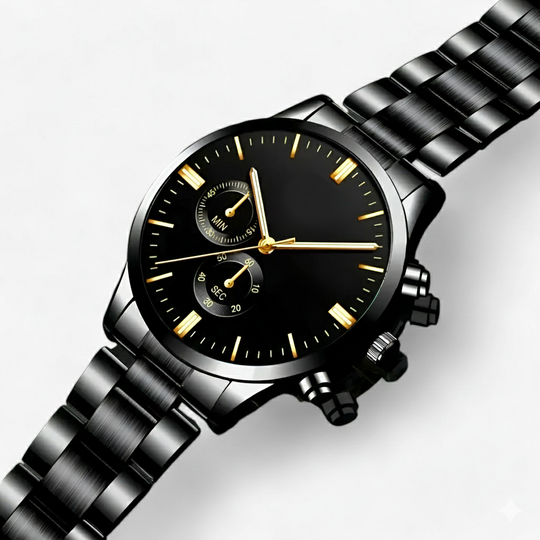 Montre Homme Luxe Design Élégant avec Fonction Calendrier 3