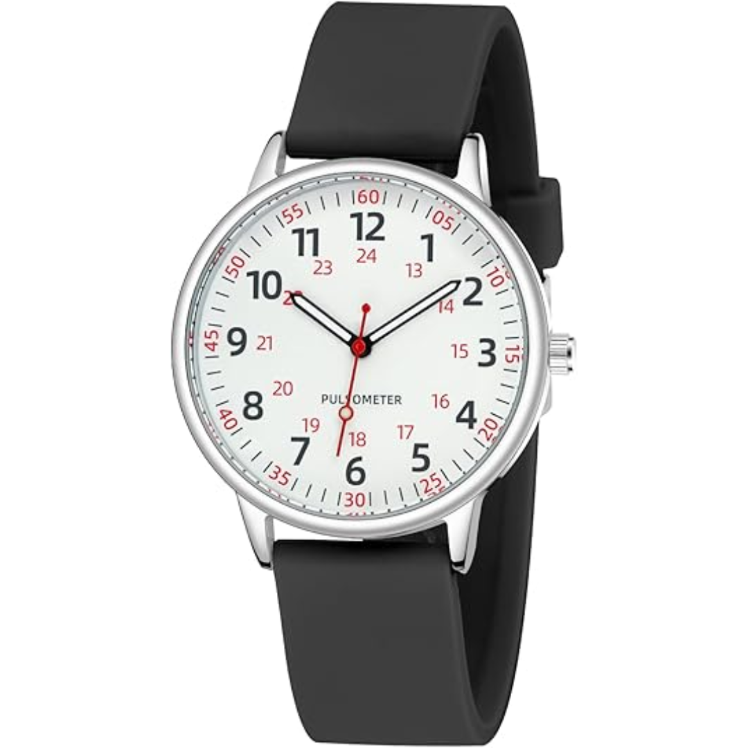 Montre Infirmière Analogique Étanche pour Femmes 0