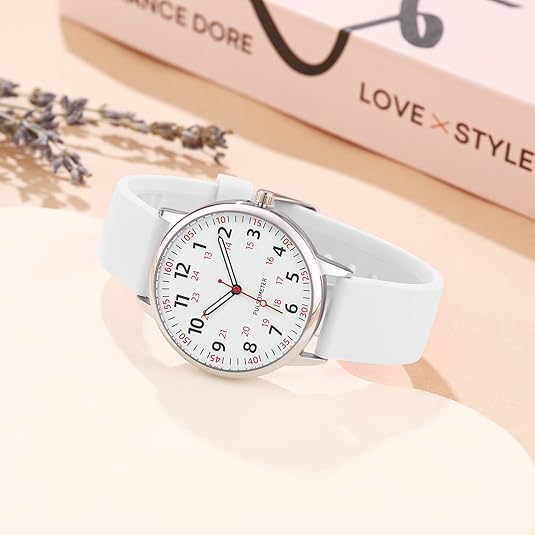 Montre Infirmière Analogique Étanche pour Femmes 2