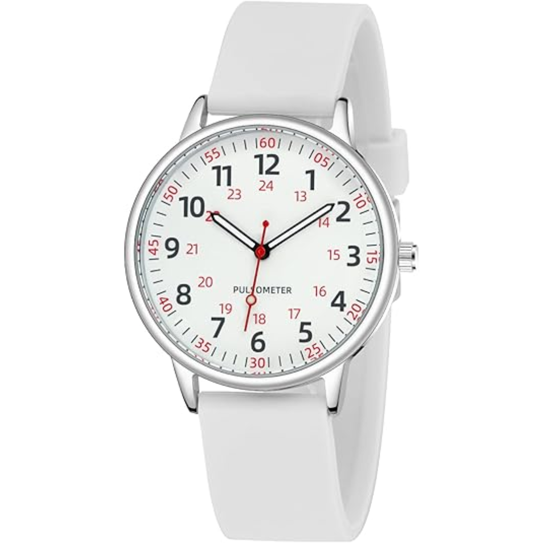 Montre Infirmière Analogique Étanche pour Femmes 6
