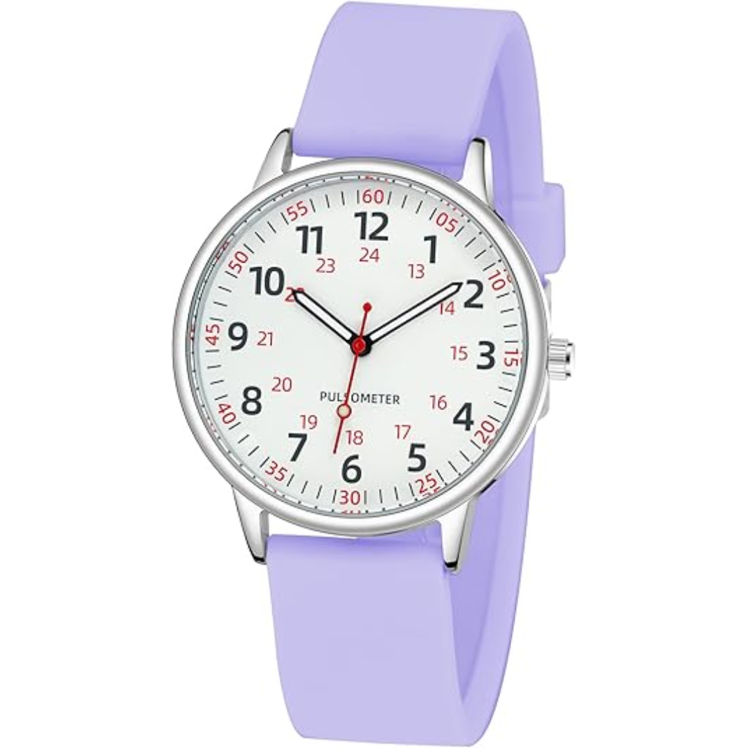 Montre Infirmière Analogique Étanche pour Femmes 8