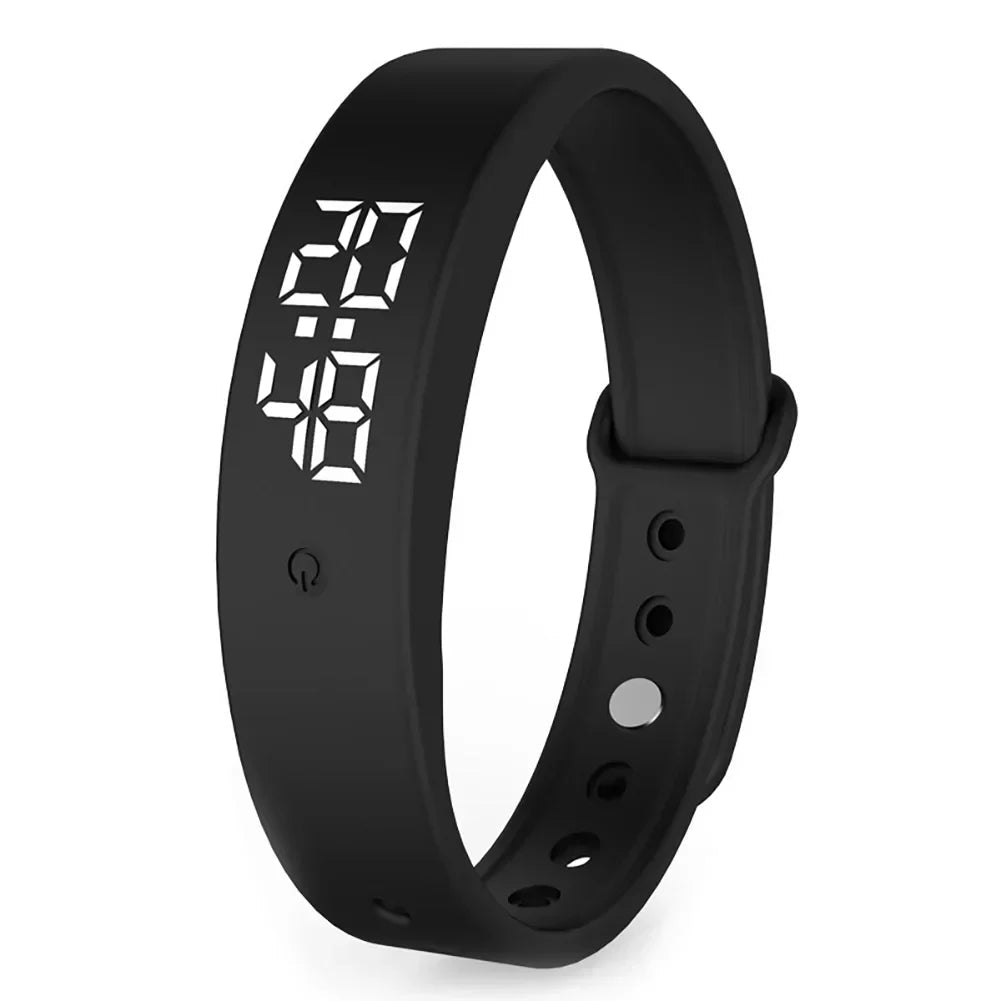 Montre Intelligente BraceletV9 Étanche avec Alarme Vibrante 0