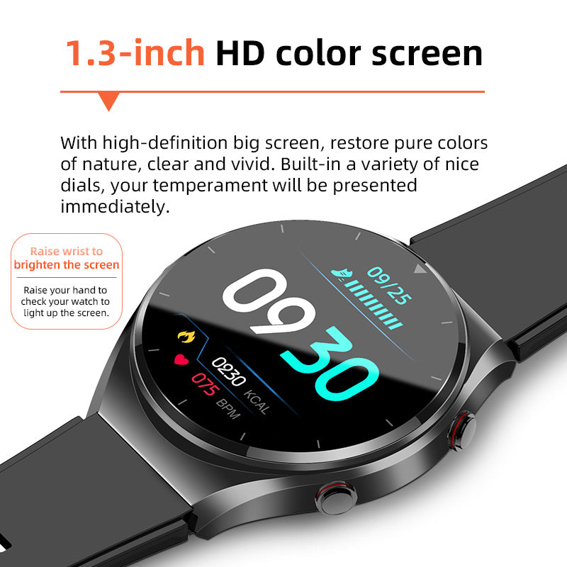 Montre Intelligente Connectée pour Hommes et Femmes avec Suivi de Santé et ECG 3