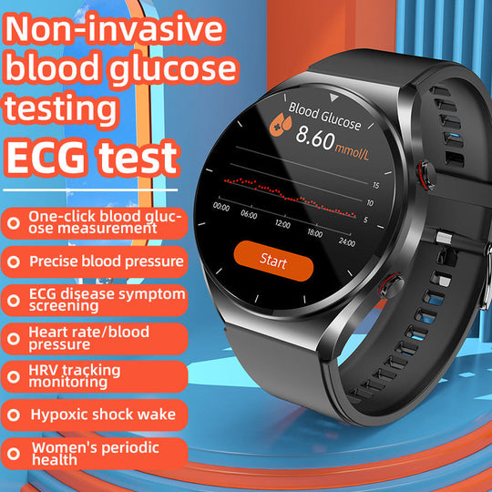 Montre Intelligente Connectée pour Hommes et Femmes avec Suivi de Santé et ECG 4