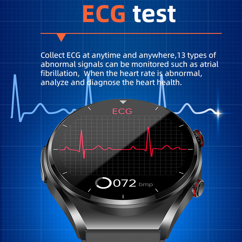 Montre Intelligente Connectée pour Hommes et Femmes avec Suivi de Santé et ECG 7
