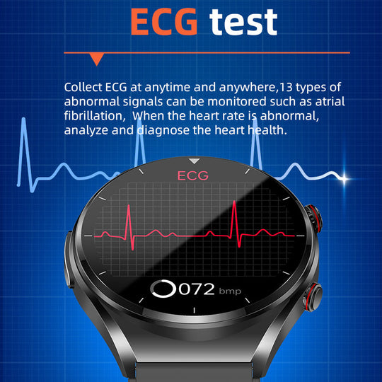 Montre Intelligente Connectée pour Hommes et Femmes avec Suivi de Santé et ECG 7