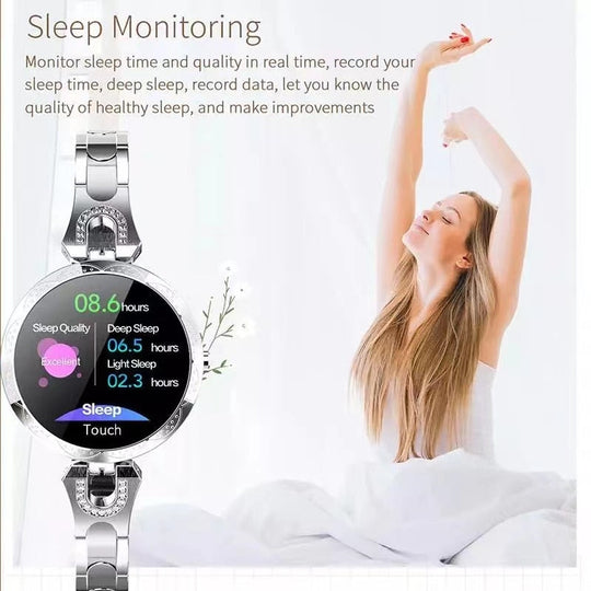 Montre Intelligente Femme Étanche Multifonctionnelle Moderne 2