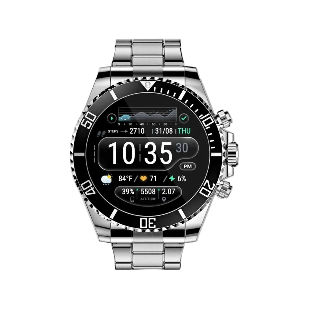 Montre Intelligente Tactique avec GPS pour Homme 0