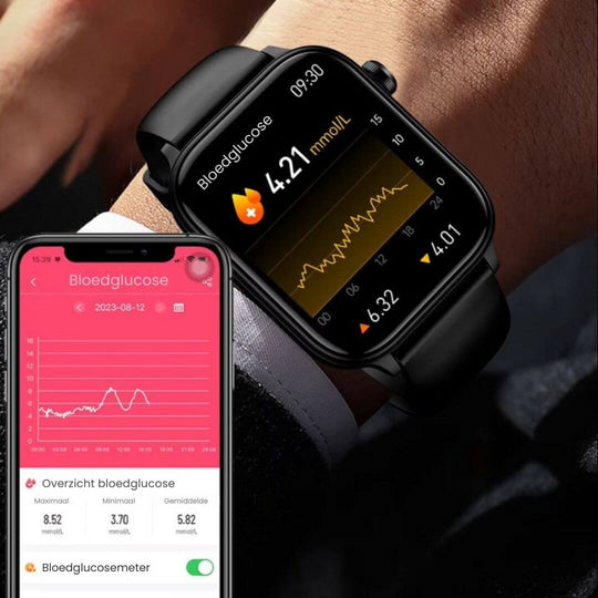 Montre Intelligente pour Seniors avec Fonctionnalités de Sécurité et Suivi de Santé 5