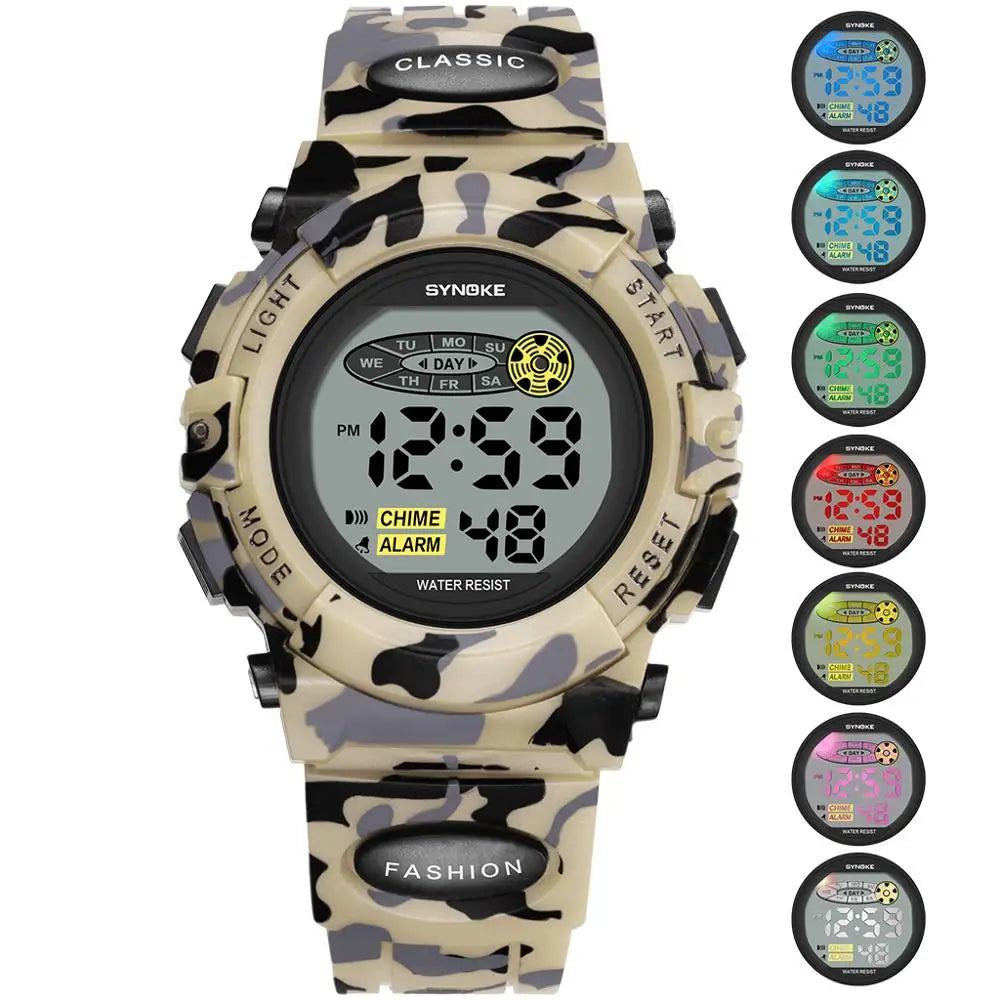 Montre Numérique Enfant Colorée 4