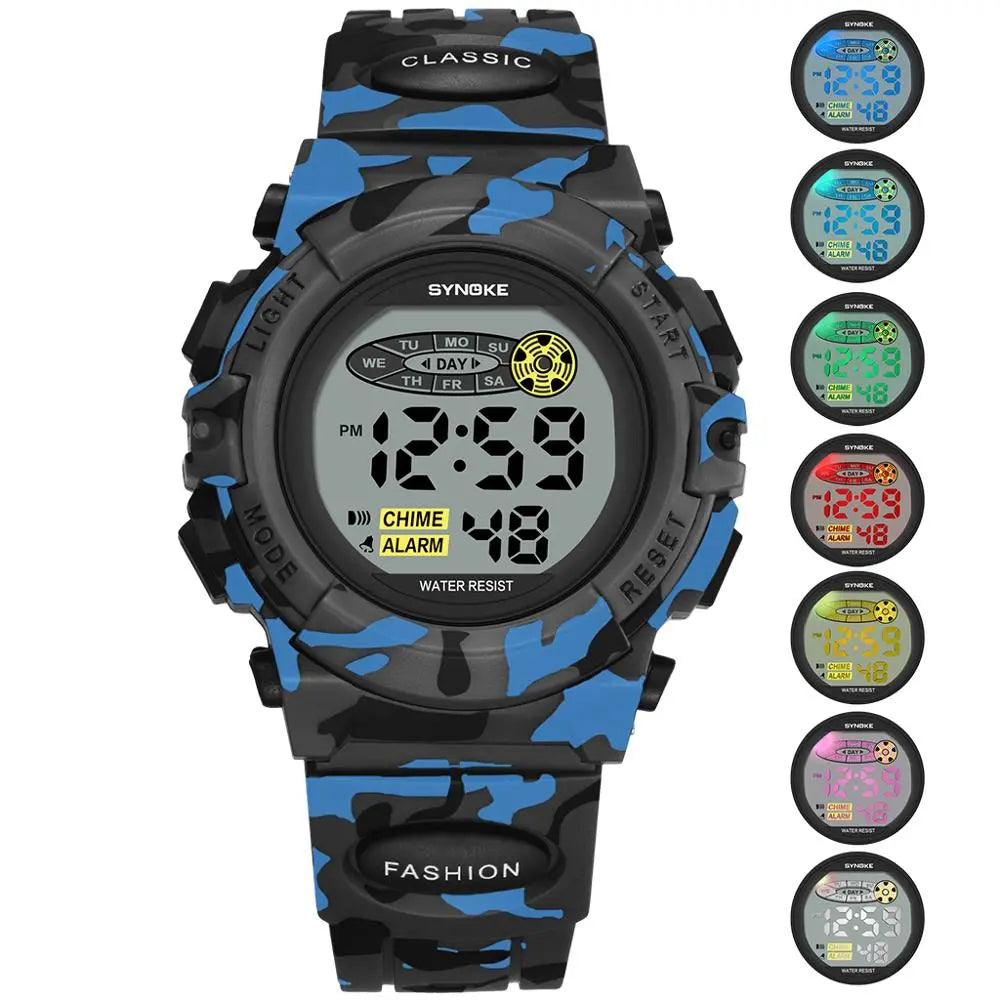 Montre Numérique Enfant Colorée 5