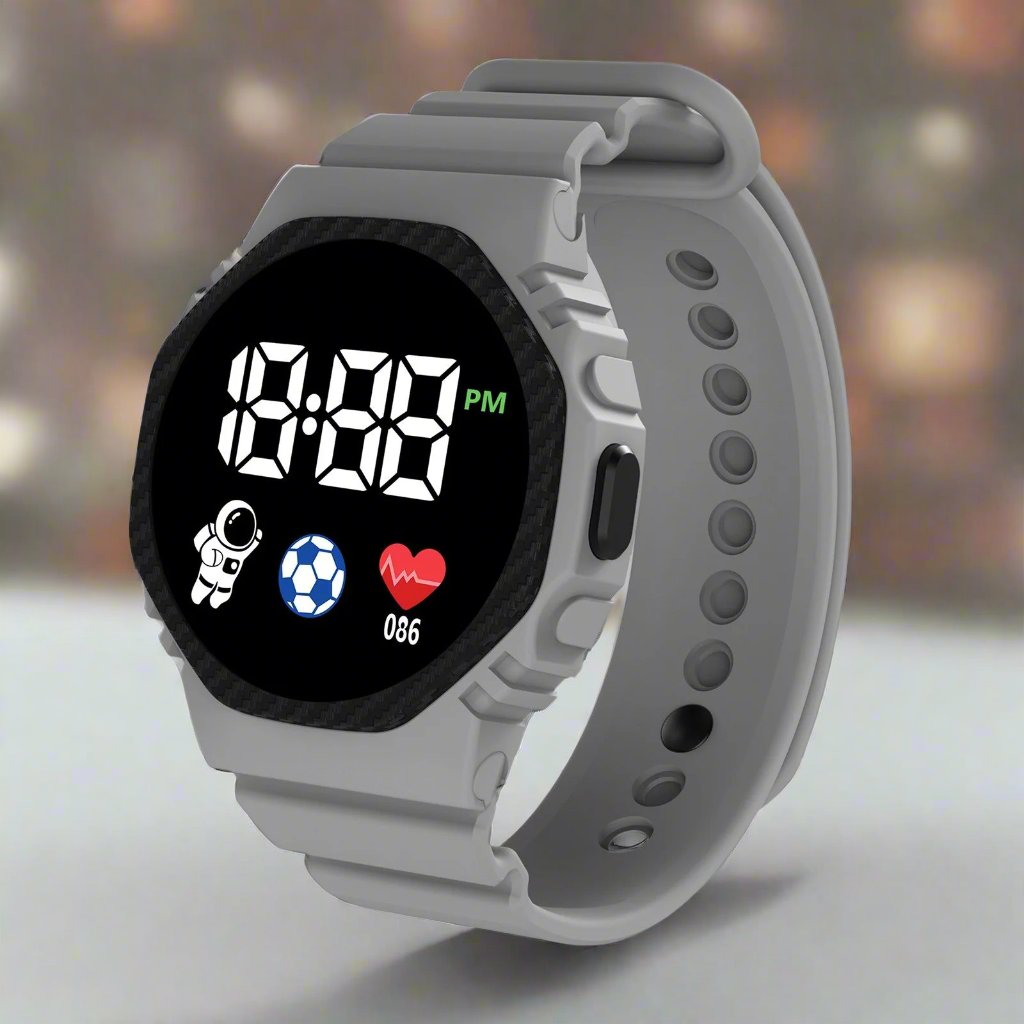 Montre Sportive Enfant Aventure Avec Écran LED Lumineux 1
