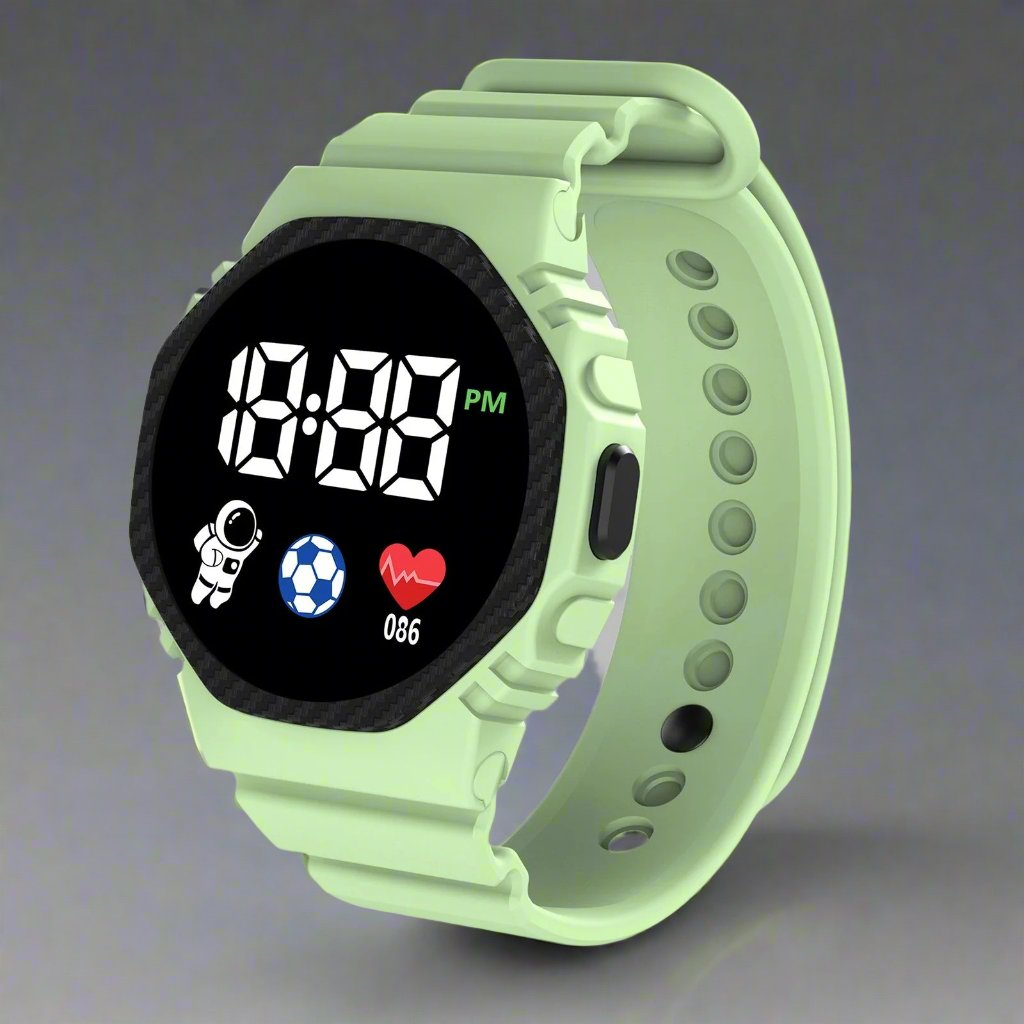 Montre Sportive Enfant Aventure Avec Écran LED Lumineux 4
