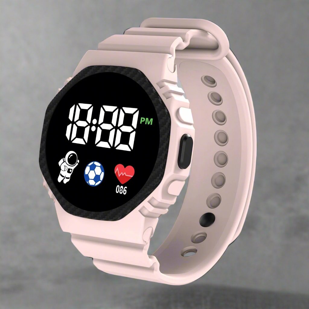 Montre Sportive Enfant Aventure Avec Écran LED Lumineux 6
