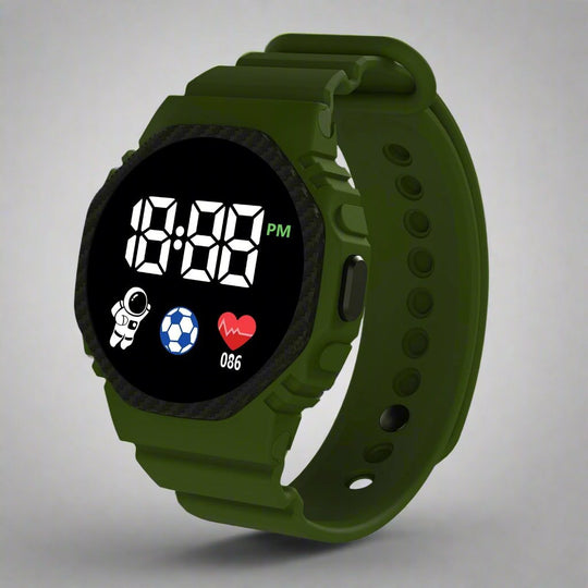 Montre Sportive Enfant Aventure Avec Écran LED Lumineux 7