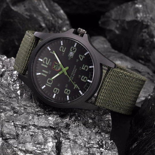 Montre Tactique pour Hommes avec Chronomètre 0