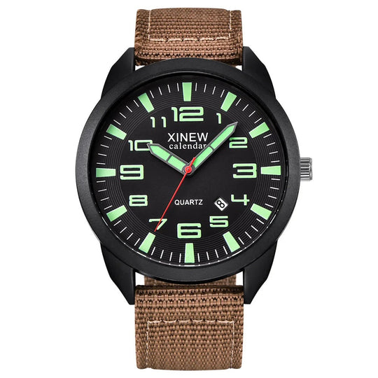 Montre Unisexe à Quartz avec Cadran Lumineux 3