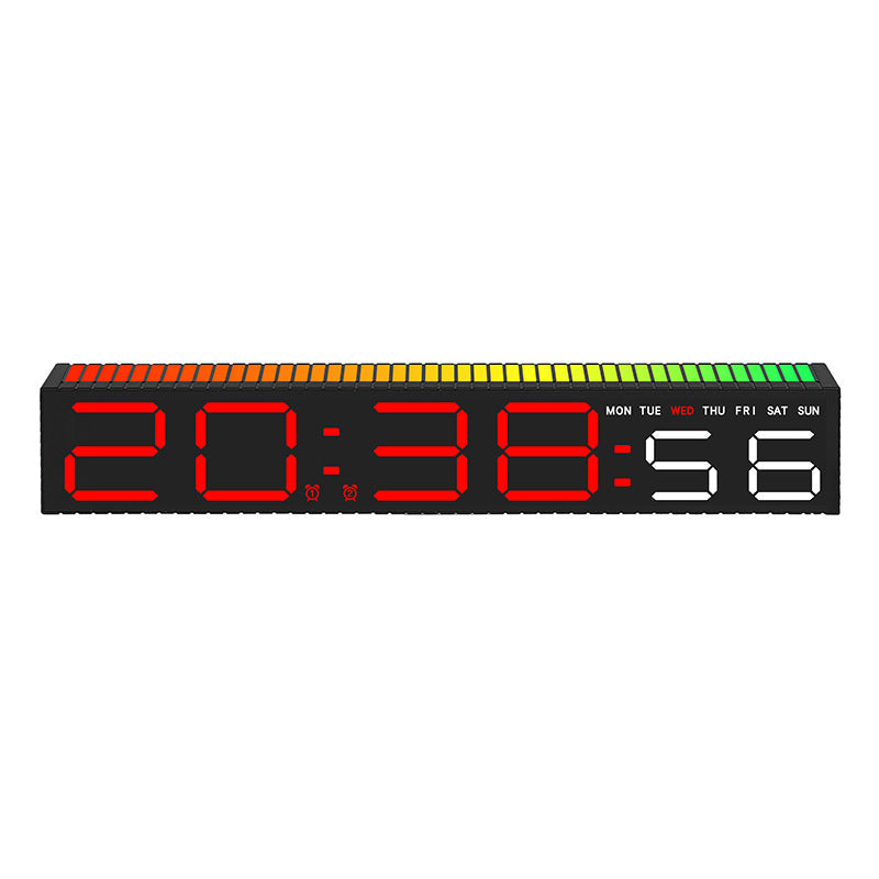 Montre numérique multifonction avec calendrier et affichage du jour 0