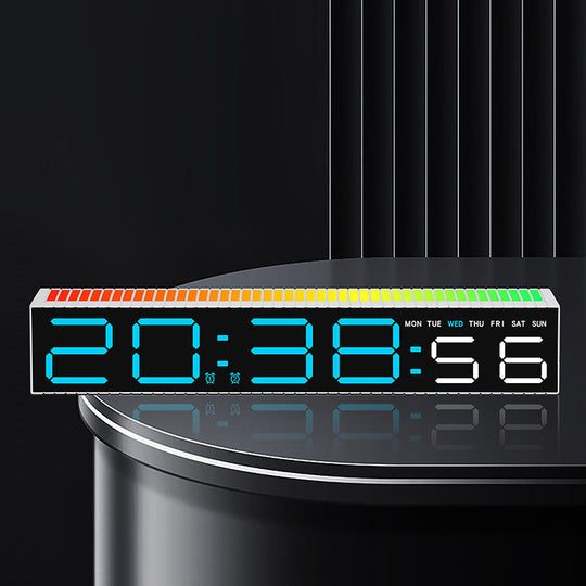 Montre numérique multifonction avec calendrier et affichage du jour 1